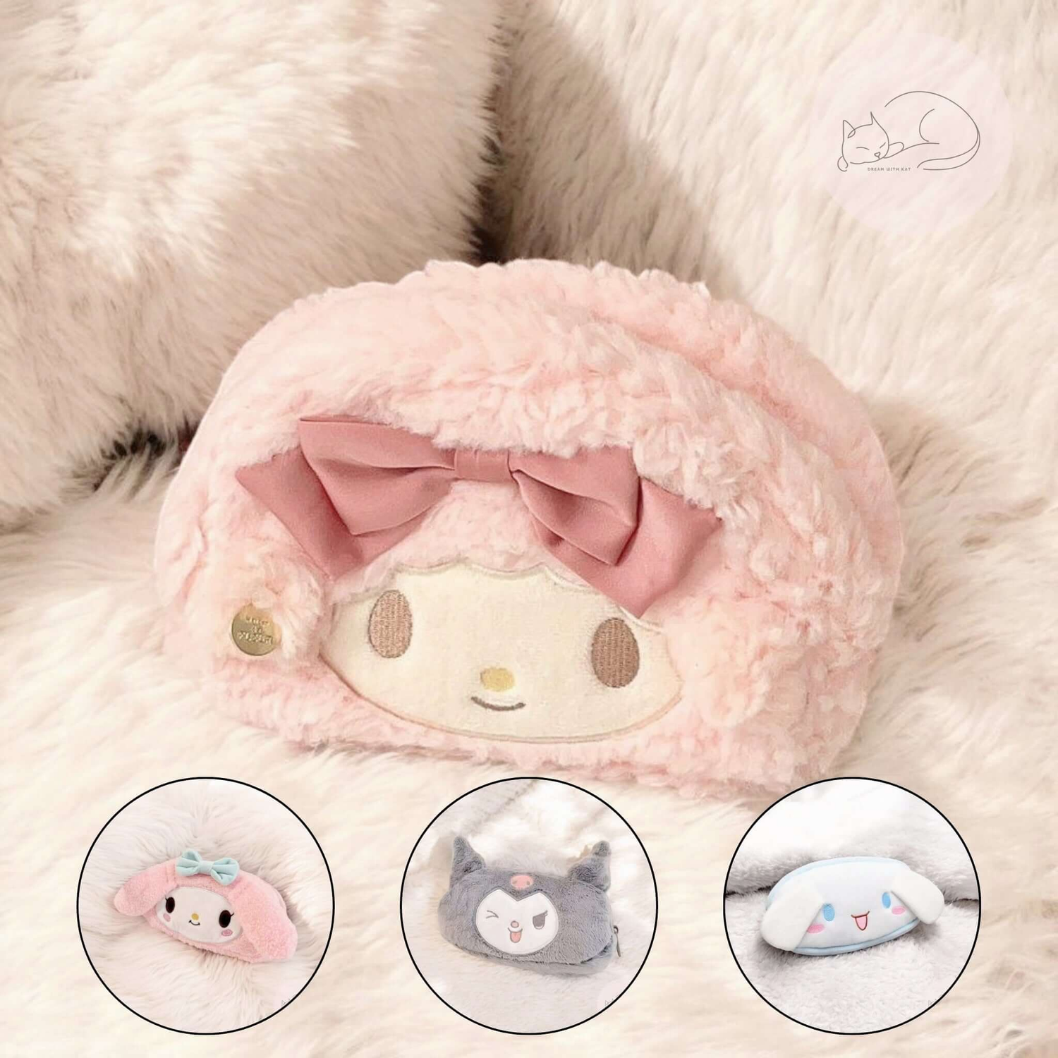 Dream With Kat - Kawaii Plush Photocard Holder
