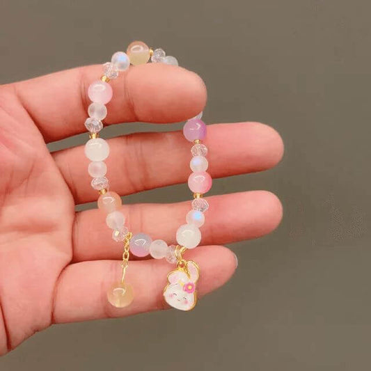 Adorable Bunny Milky Jelly Bracelet-Dream With Kat