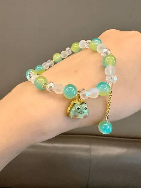 Adorable Frog Milky Jelly Bracelet-Dream With Kat