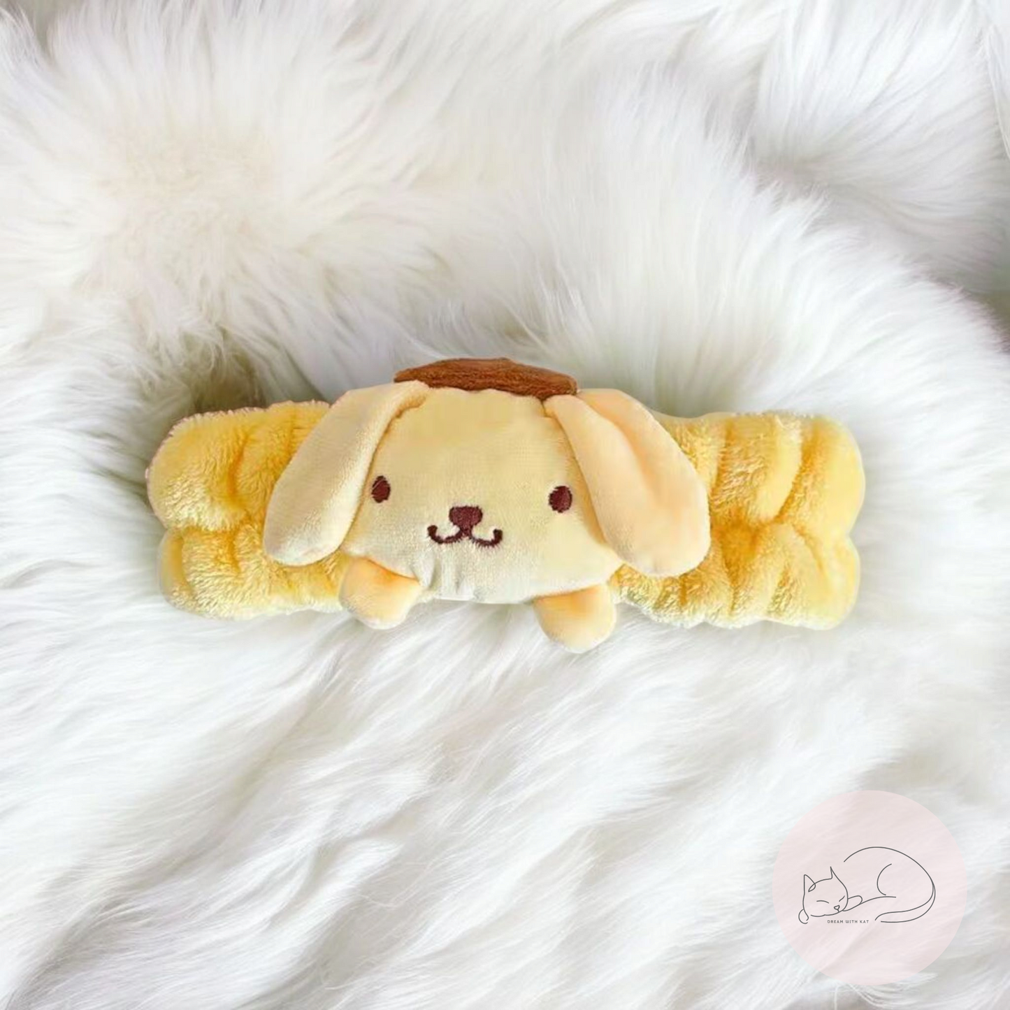 Dreamy Plush Headband – Kawaii Selfcare Essential - Dream With Kat