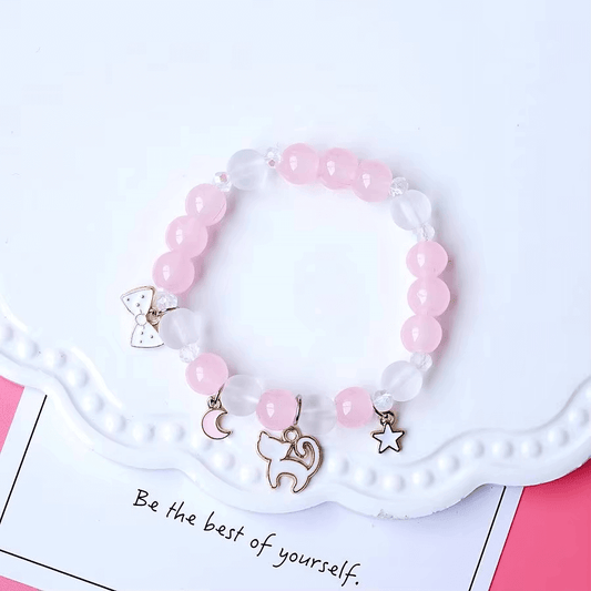 Milky Pastel Dream Meow Bracelets-Dream With Kat