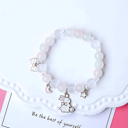 Milky Pastel Dream Sweet Bunny Bracelets-Dream With Kat