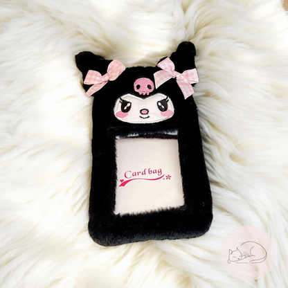Kawaii Dark Rebel Heart Photocard Holder -  Dream With Kat