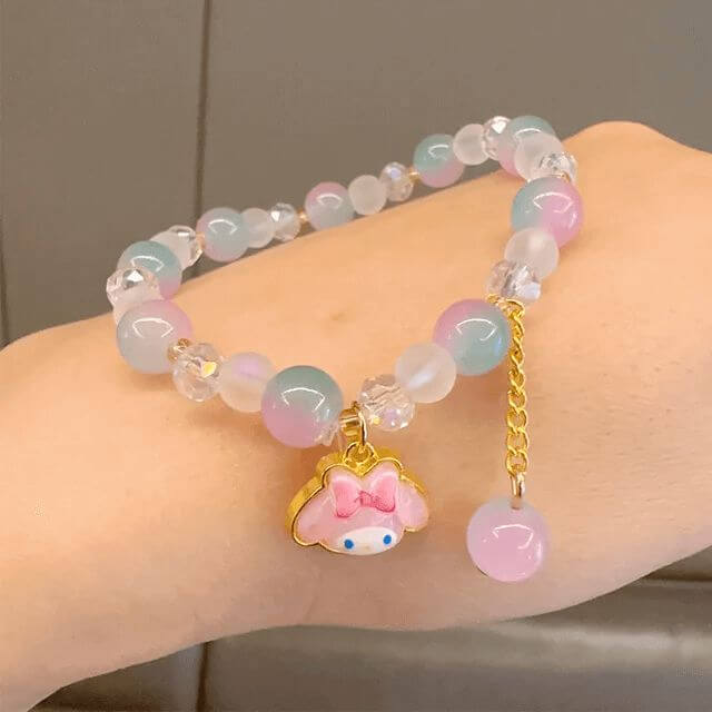 Adorable Sweet Bunny Milky Jelly Bracelet-Dream With Kat
