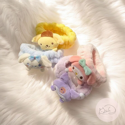 Dreamy Plush Headband – Kawaii Selfcare Essential - Dream With Kat