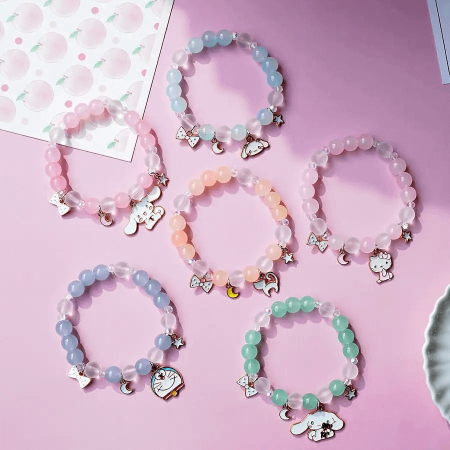 Milky Pastel Dream Kitty Bracelet-Dream With Kat