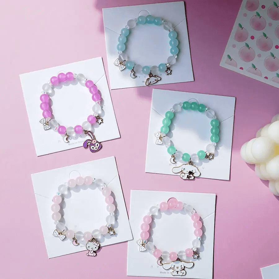 Milky Pastel Dream Kitty Bracelet-Dream With Kat