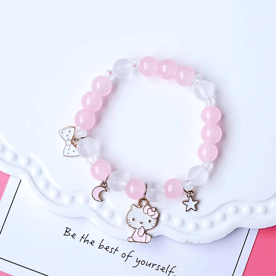Milky Pastel Dream Kitty Bracelet-Dream With Kat