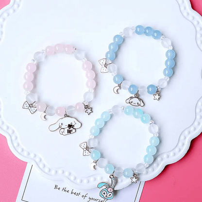 Milky Pastel Dream Sassy Bunny Bracelets-Dream With Kat