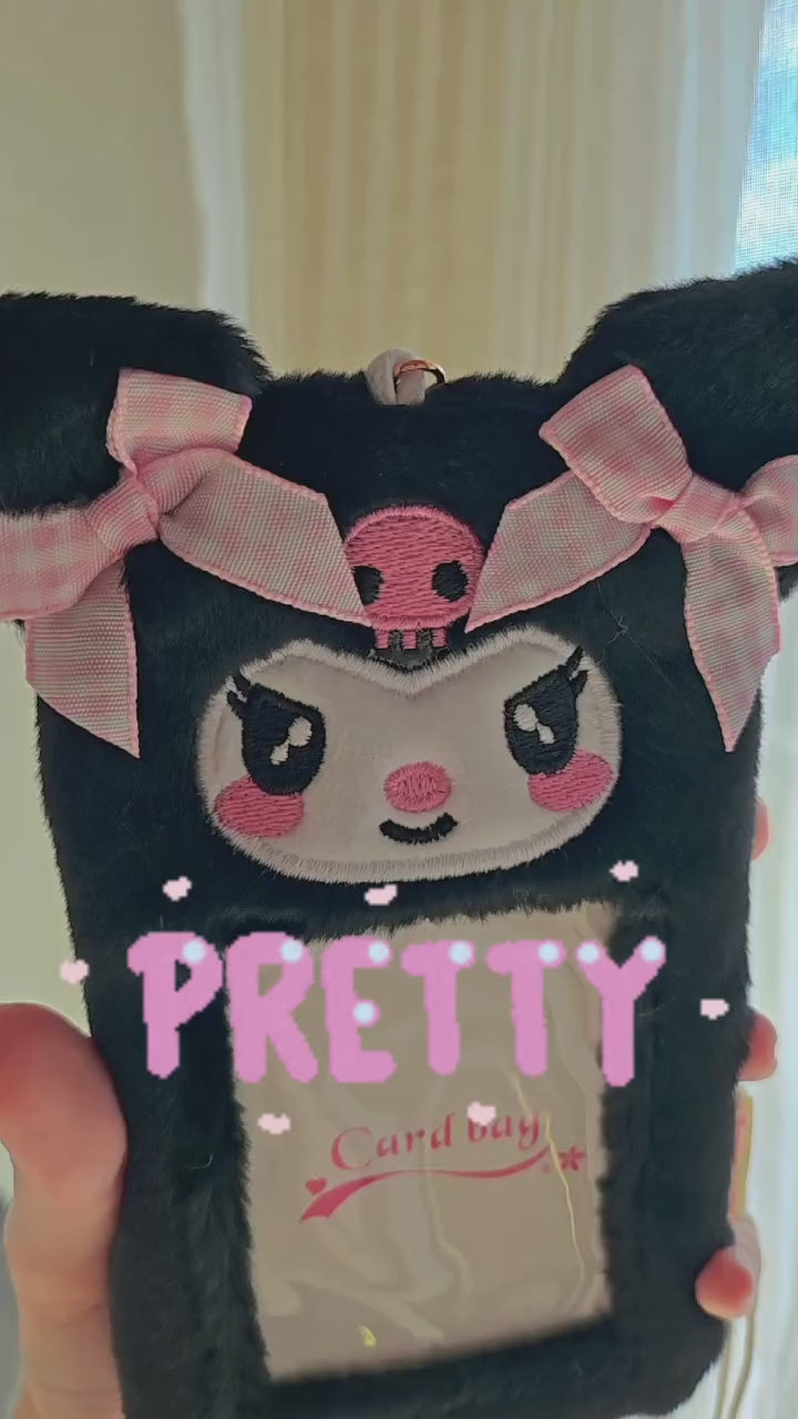 Kawaii Dark Rebel Heart Photocard Holder -  Dream With Kat