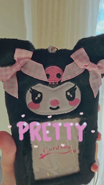 Kawaii Dark Rebel Heart Photocard Holder -  Dream With Kat