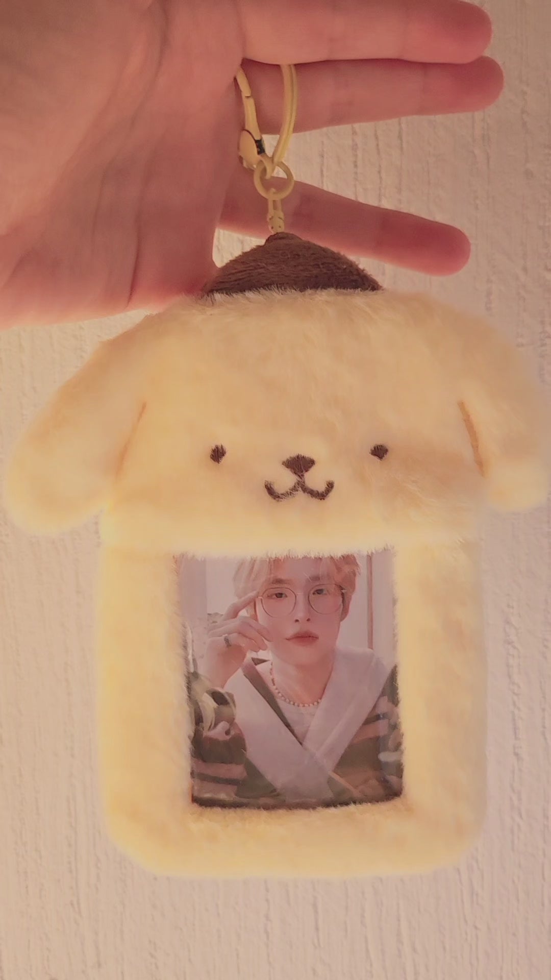 Kawaii Plush Photocard Holder-Dream With Kat